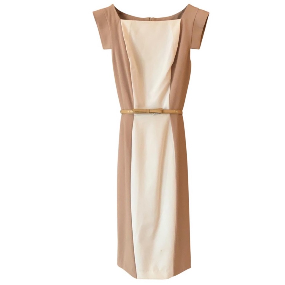 Ava & Aiden Colorblock Work/Office Dress